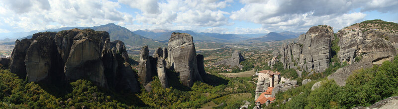 Rock Formations in Greece — Green, Serene