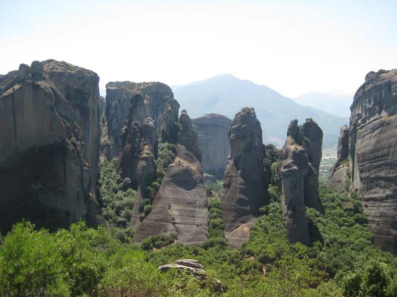 Rock Formations in Greece — Green