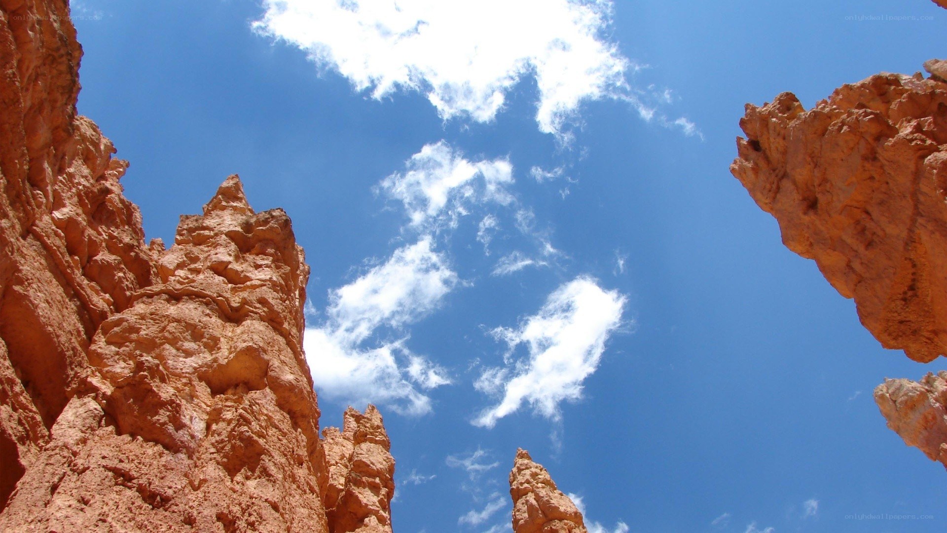 rock formations under blue sky