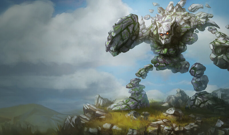 Rock Golem Monster
