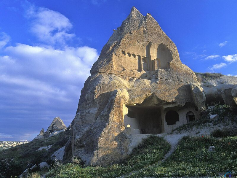 Rock-hewn Church — Blue