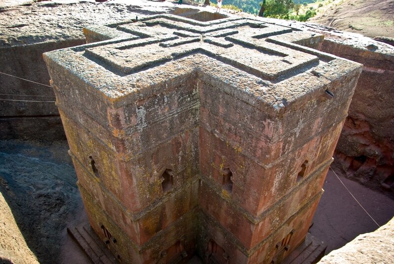 Rock-hewn Church — Brown