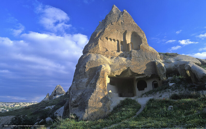 Rock-hewn church in Cappadocia