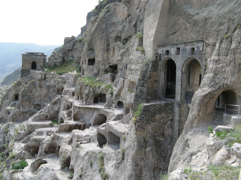 Rock-hewn monastery complex
