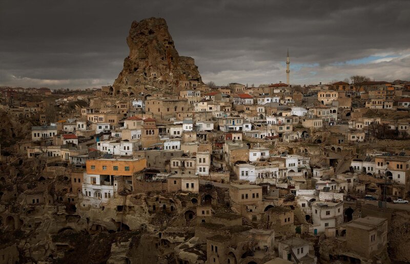 Rock-hewn Town — Brown