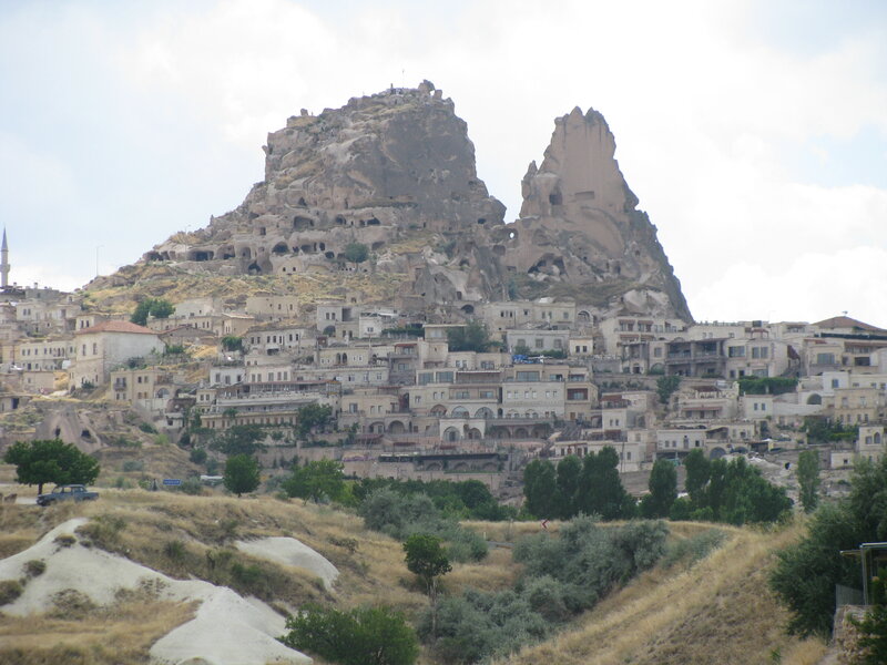Rock-hewn Village — Beige, Dramatic