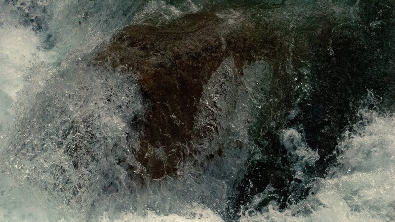 Rock in Rushing Water
