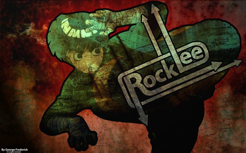 Rock Lee character art