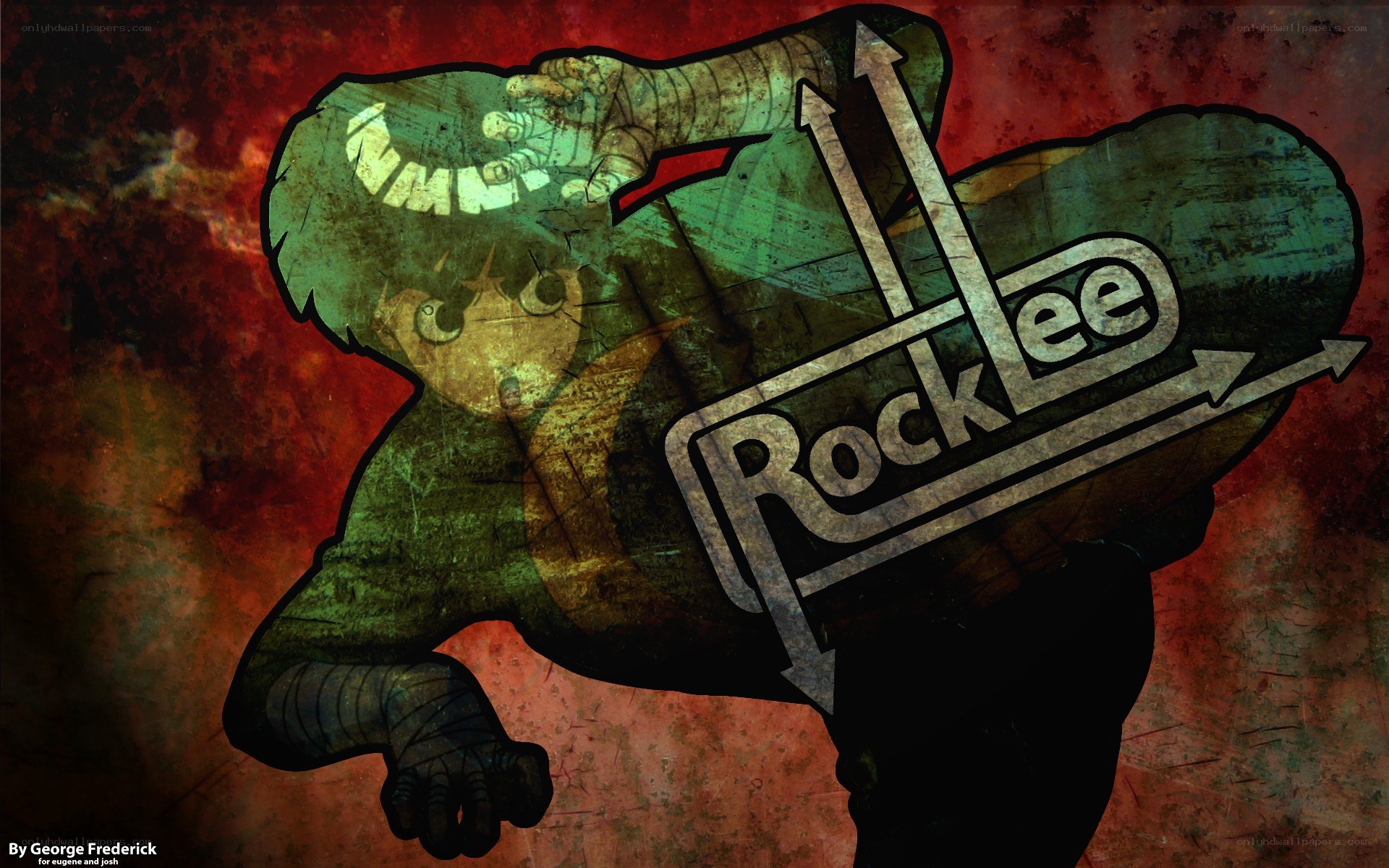 Rock Lee character art