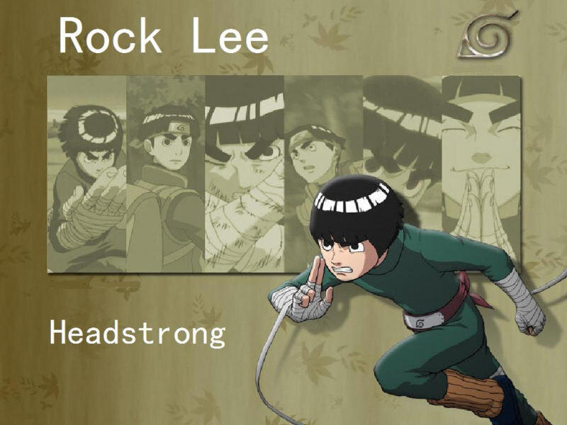 Rock Lee character art