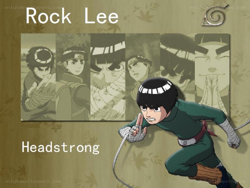 Rock Lee character art