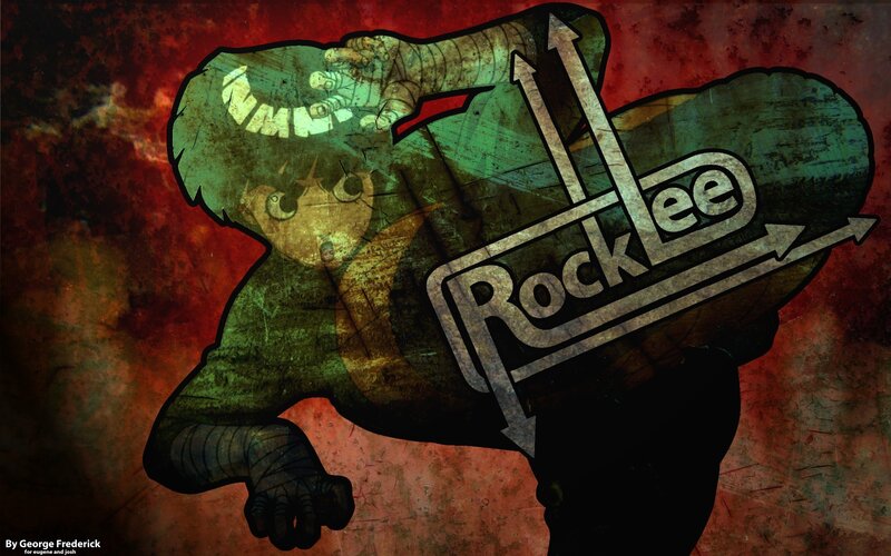 Rock Lee Character — Red
