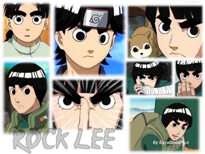 Rock Lee collage
