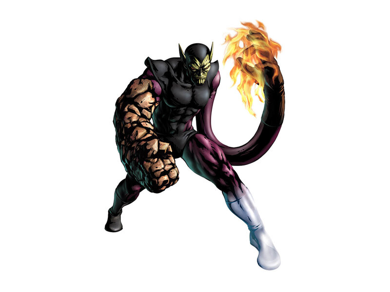 Rock-like Superhero