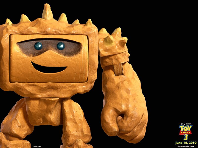 Rock Monster from Toy Story 3