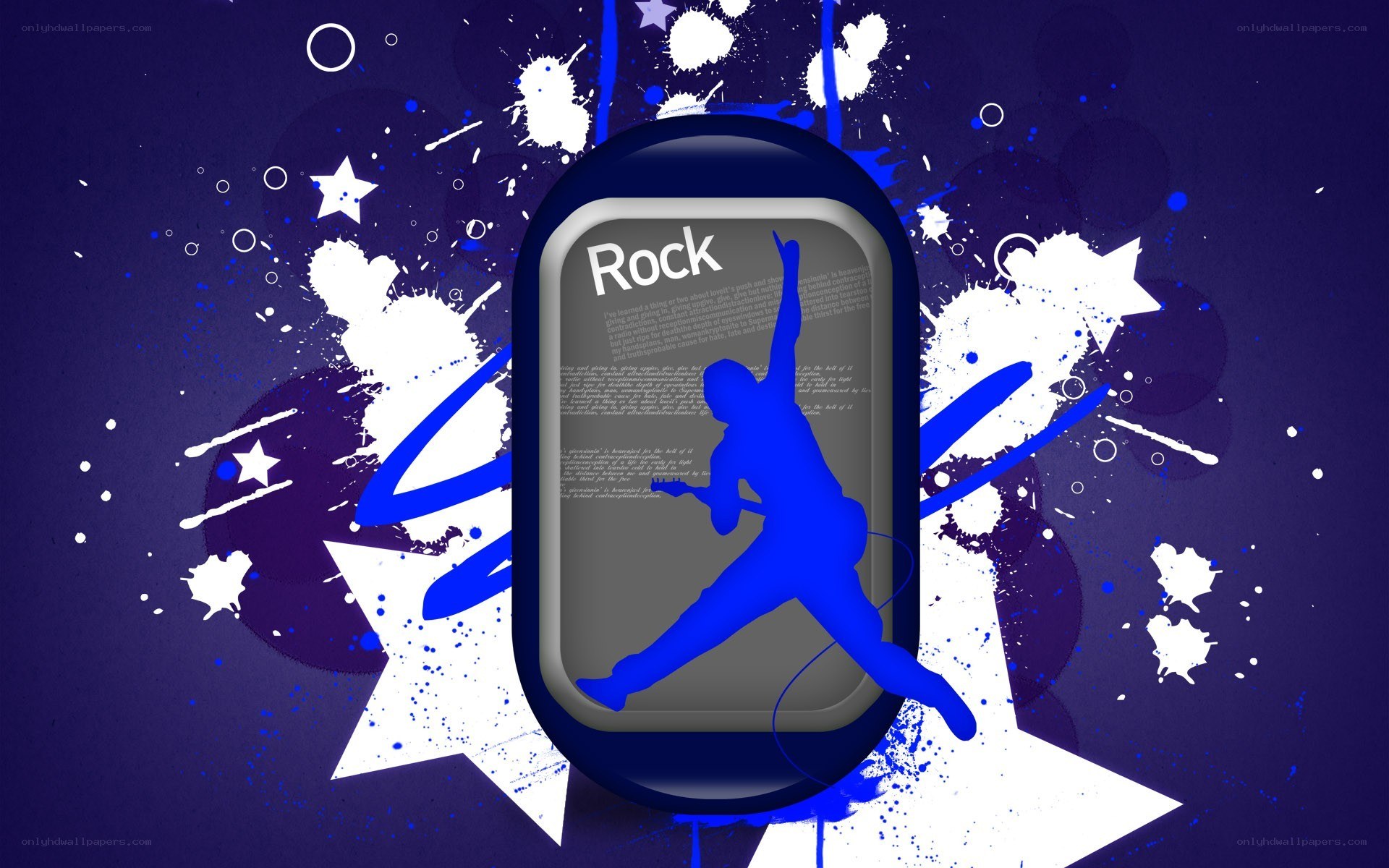 rock music digital art