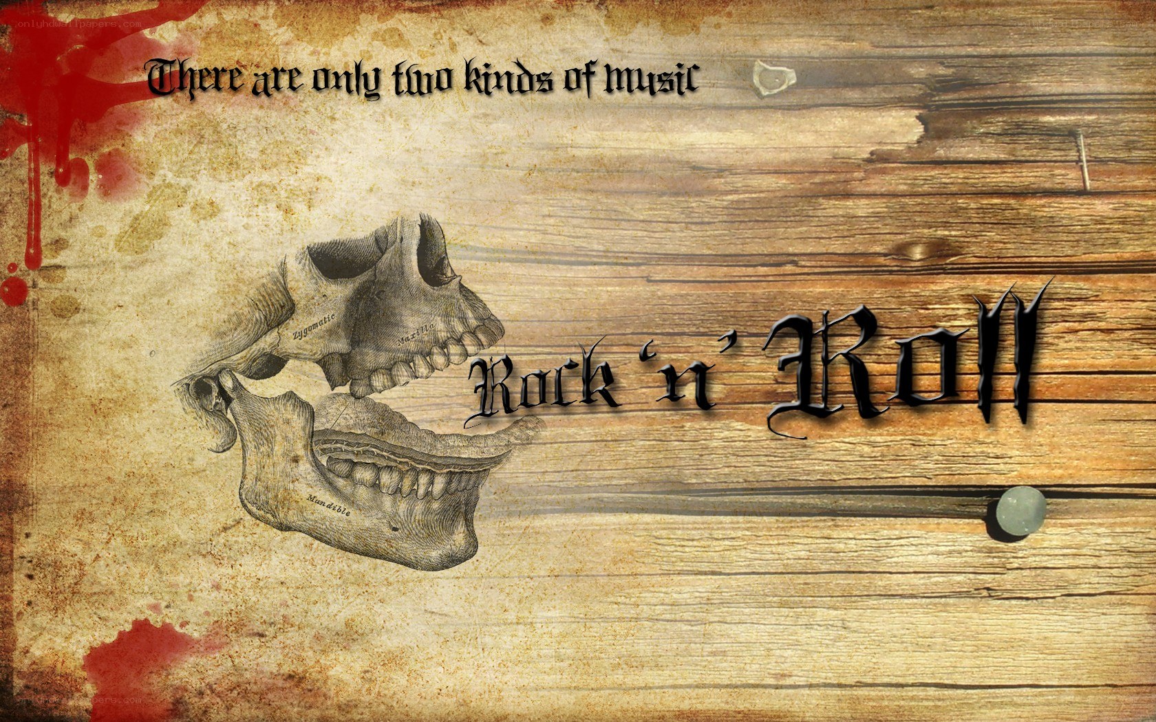 Rock 'n' Roll music poster