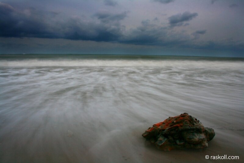 Rock on Beach