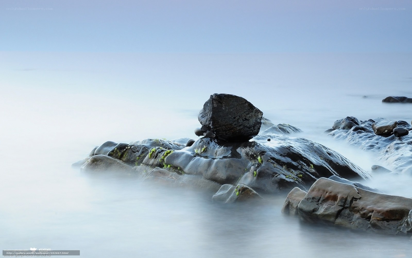 Rock on the Seashore