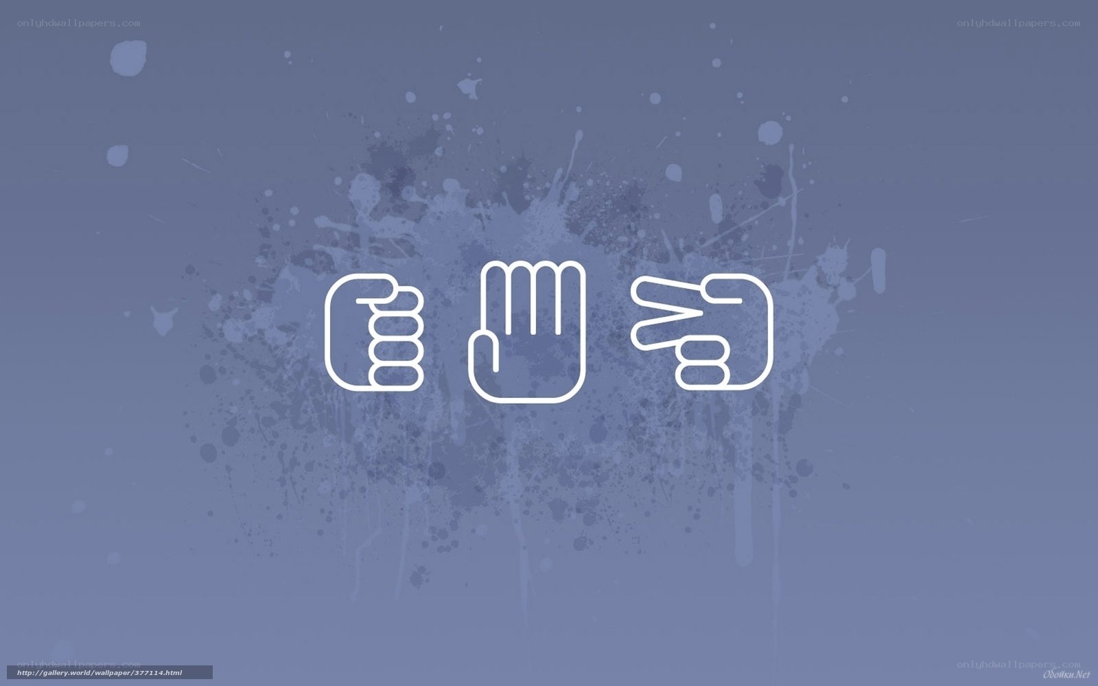 rock paper scissors icons