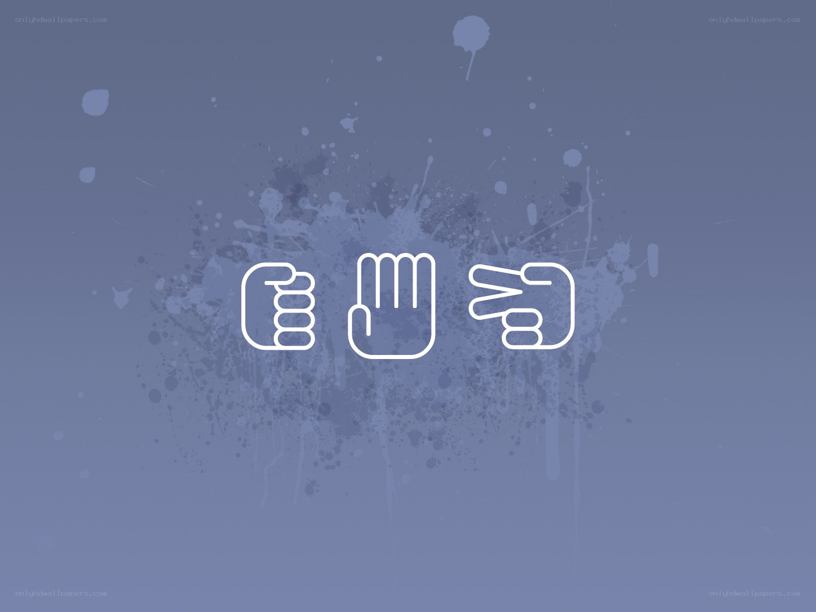 rock paper scissors icons