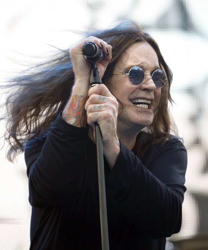 rock singer performing on stage