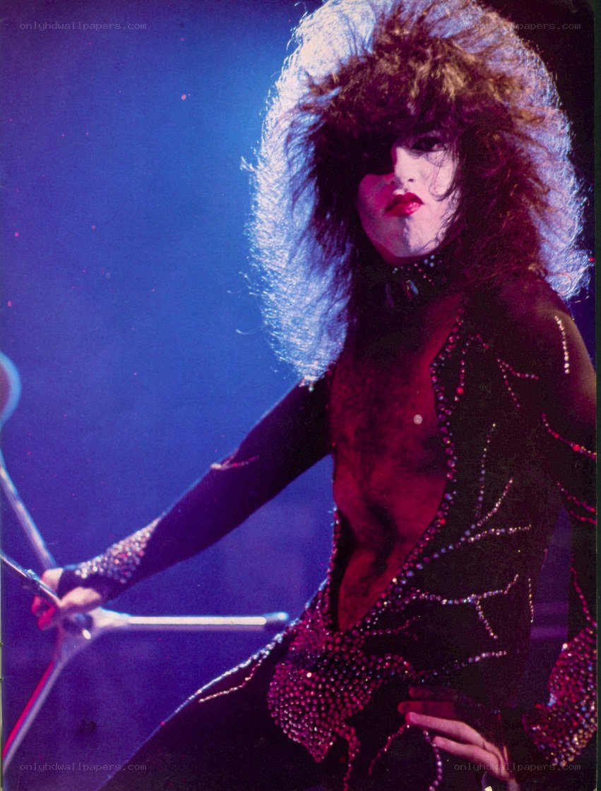 rock star on stage with microphone