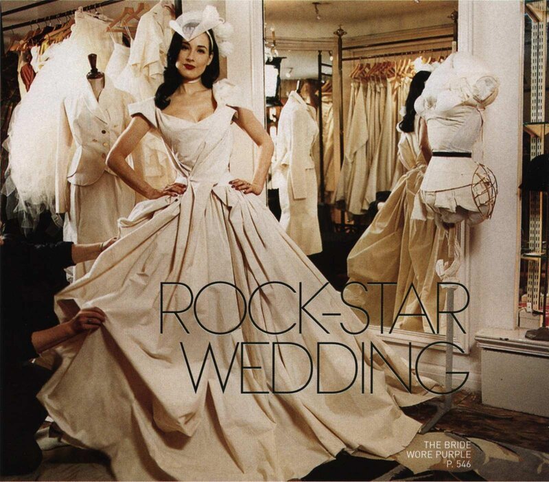 Rock-Star Wedding Fashion