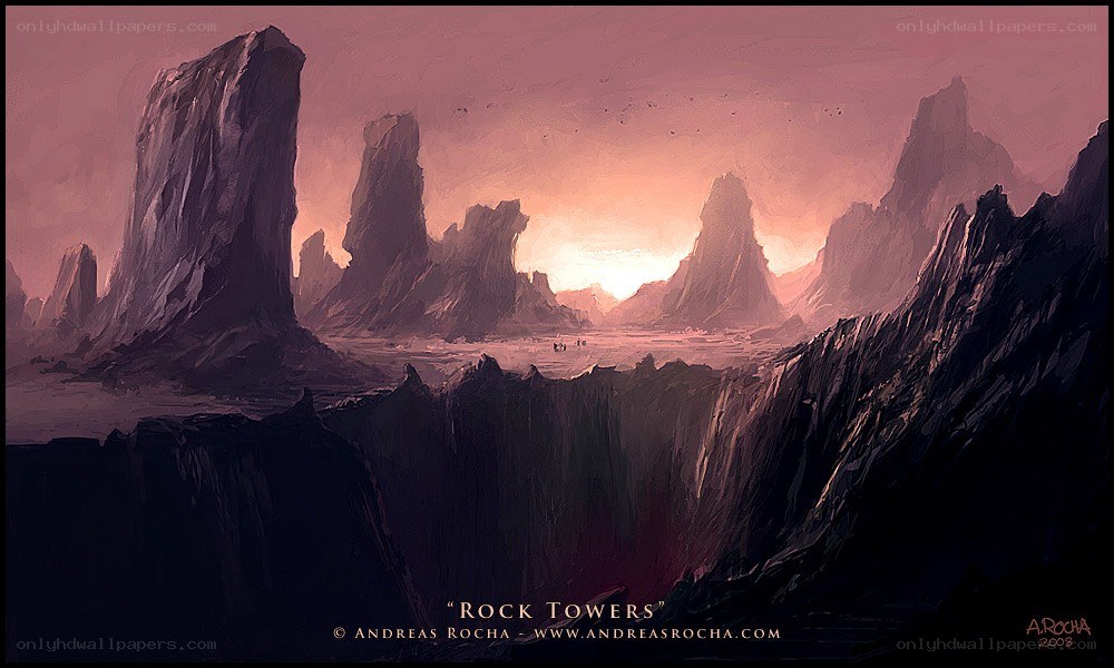 Rock Towers landscape