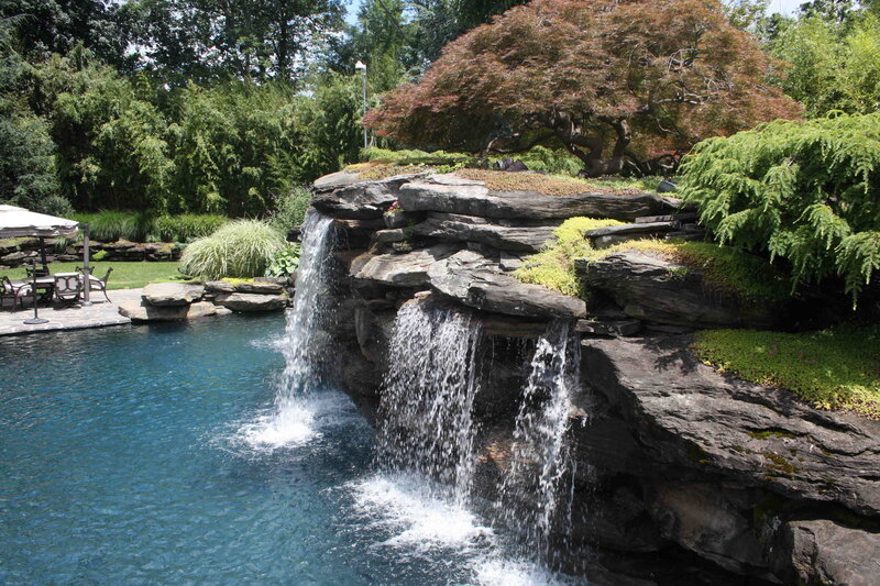 Rock Waterfall Pool