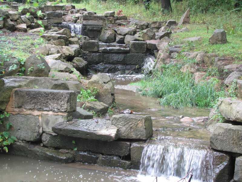 Rock Waterfall Stream