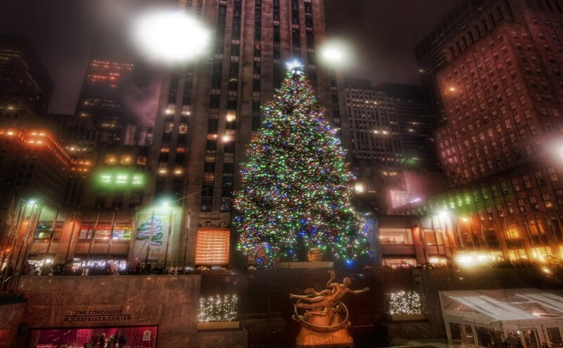Rockefeller Center Christmas Tree — Green