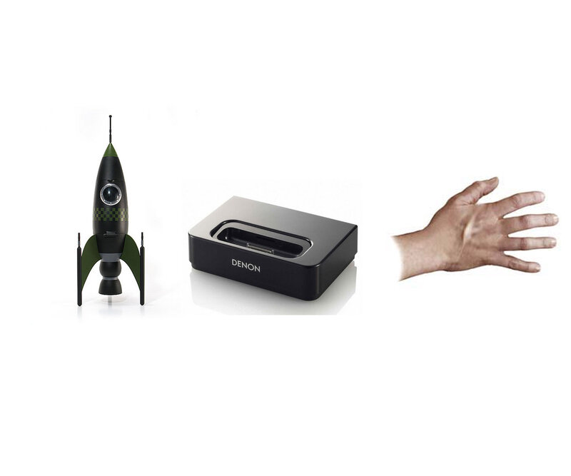 Rocket, dock, hand image