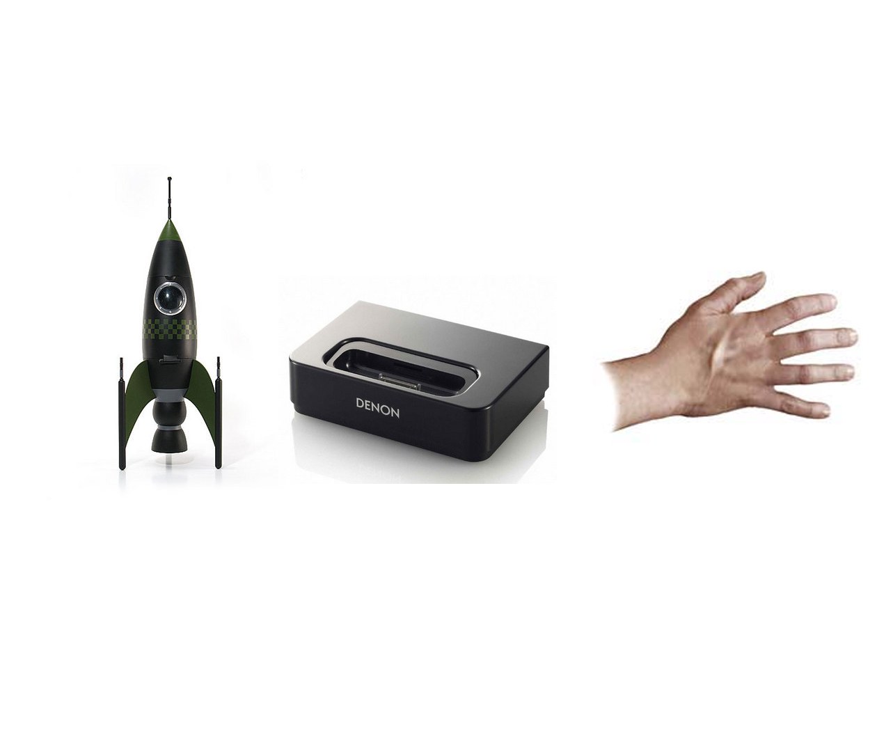 Rocket, dock, hand image