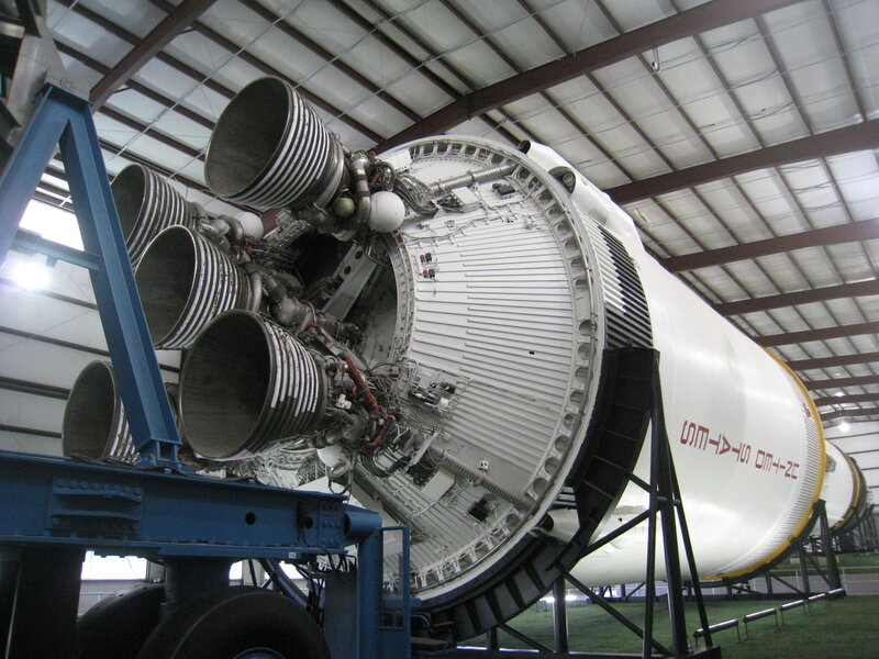 Rocket Engine Assembly — White