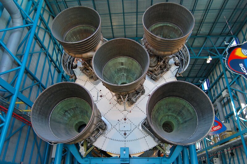 rocket engine cluster display