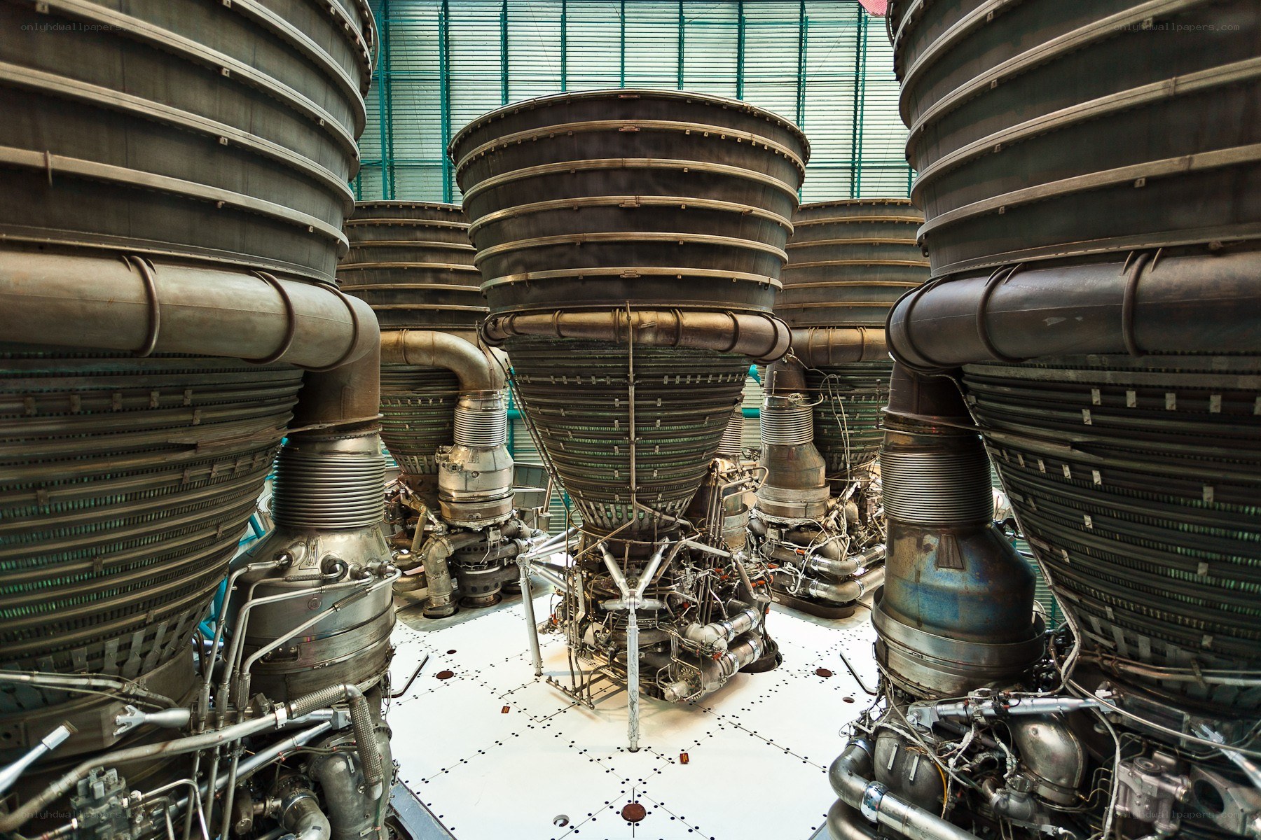 Rocket engine test stand