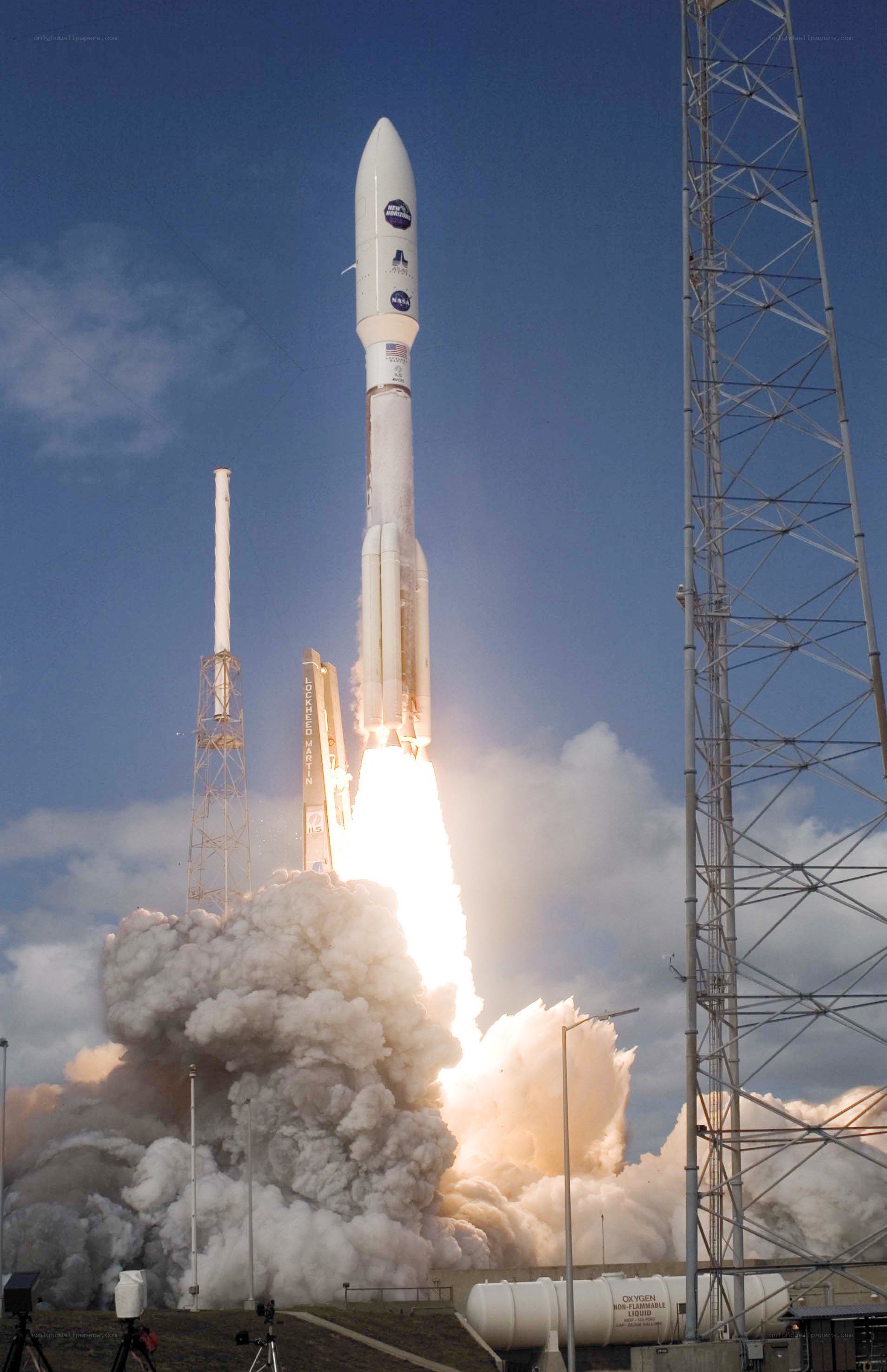 Rocket launch at Cape Canaveral