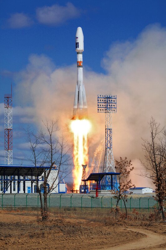 Rocket Launch — Blue, Dramatic, Autumn