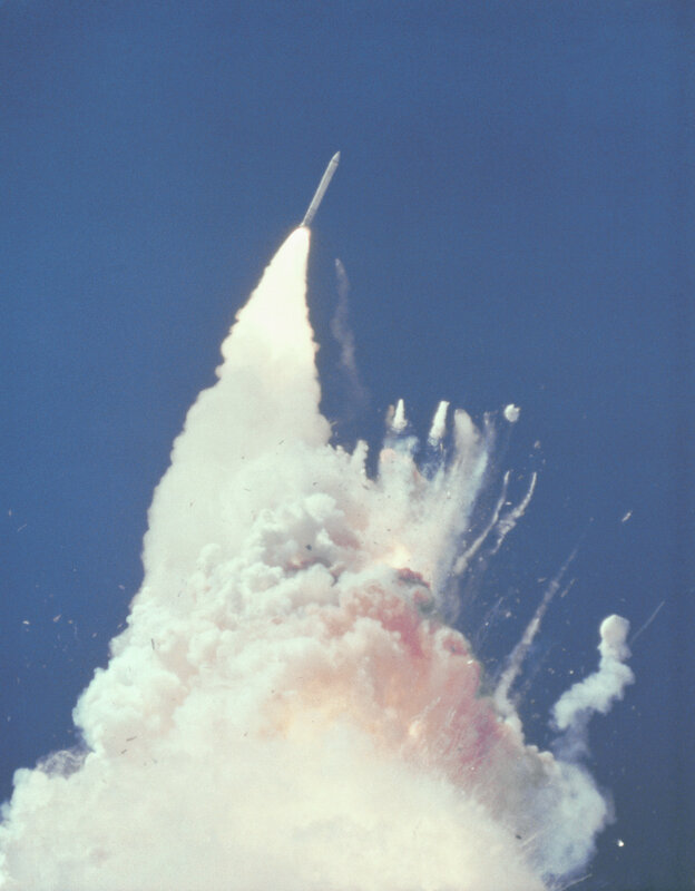 Rocket launch from ocean