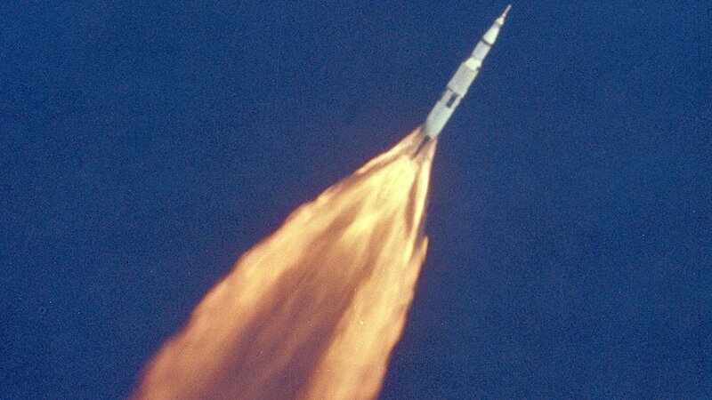 rocket launch from space