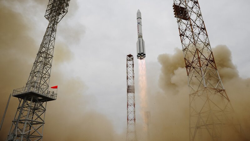Rocket Launch — Gray, Dramatic, Photograph, Tower