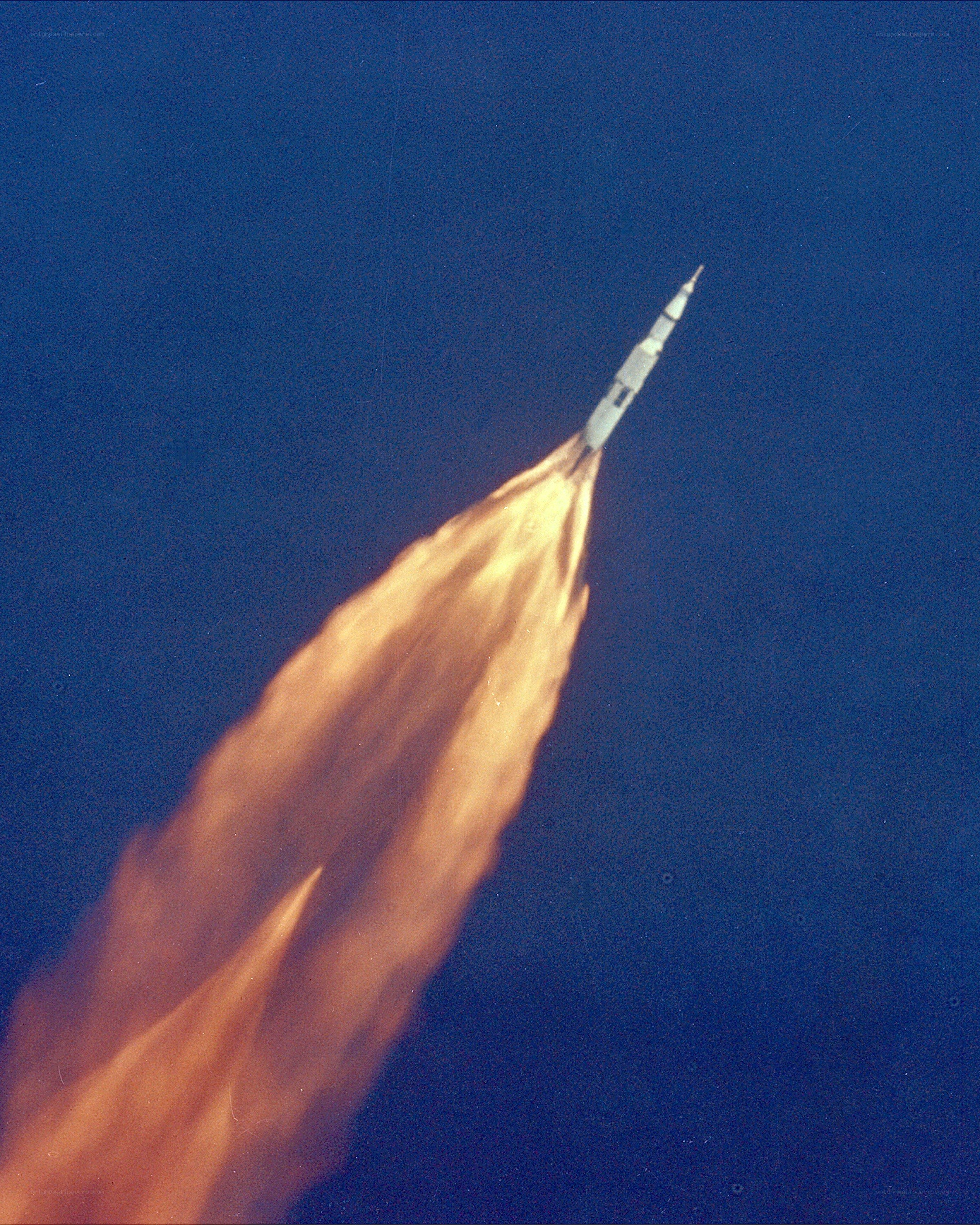 rocket launch into space