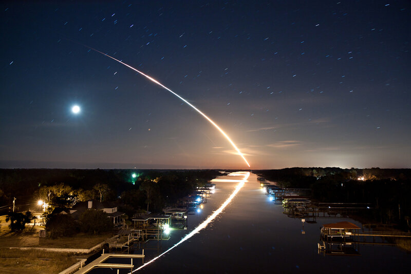 Rocket Launch Trail — Black