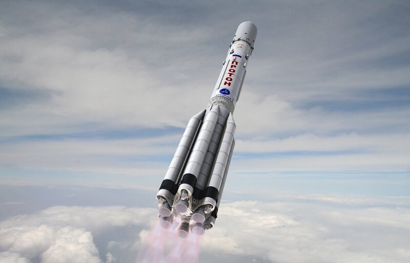 Rocket Launch — White, Dramatic, Photograph, Clouds
