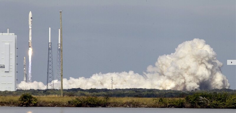 Rocket Launch — White