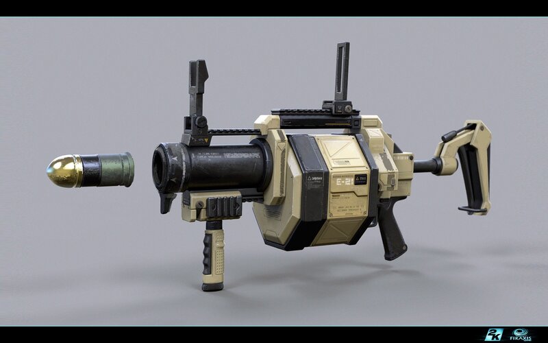 Rocket Launcher with Shell