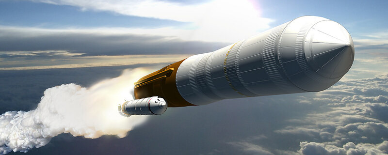 Rocket Launching — White