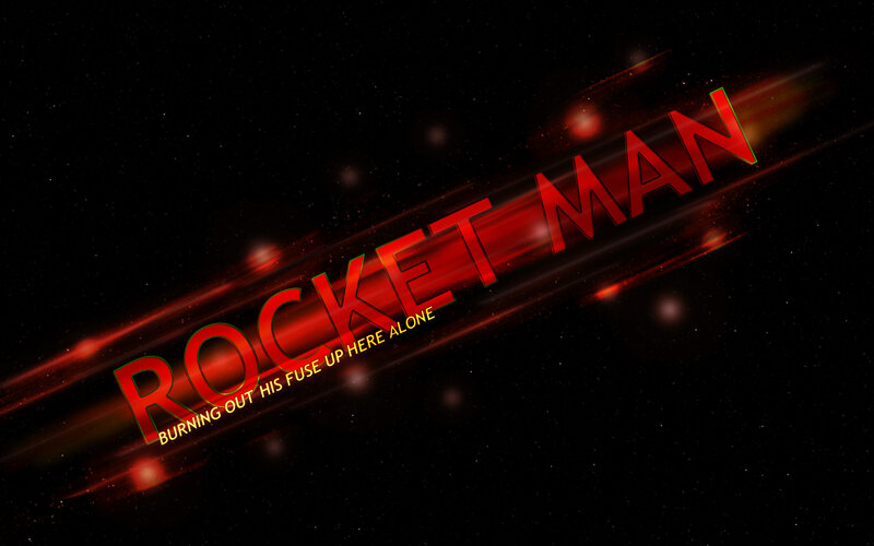 Rocket Man title card