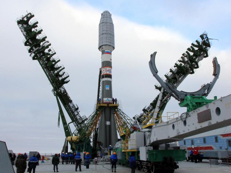 Rocket on Launch Pad — Gray